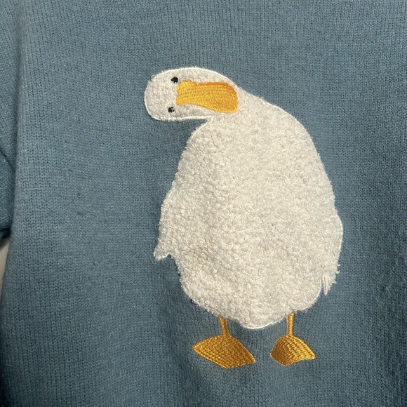 Aelfric Eden Sky Blue Knit Pullover - Picture 2 of 13